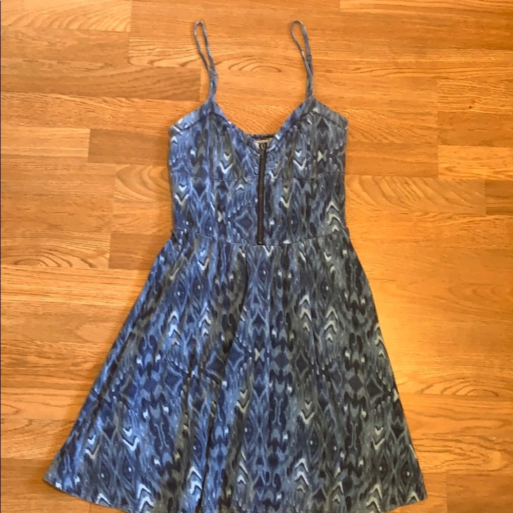Blue Aztec dress